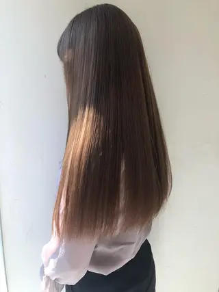 ロング カラー ⭐️横浜ブリーチ特化 美容師　堤涼⭐️のヘアスタイル