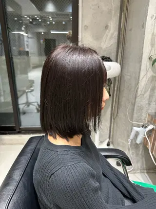 ミディアム カラー 横浜/ボブ/ ショート/はやとのヘアスタイル