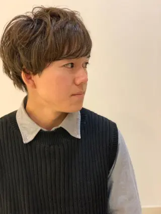 ショート メンズ トータルビューティー K:R鶴川のヘアスタイル