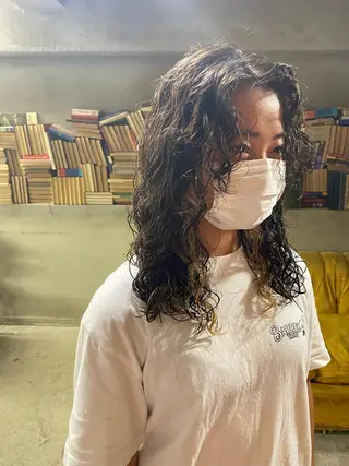 ミディアム パーマ お任せヘア☘️☘️ 及川渚のヘアスタイル