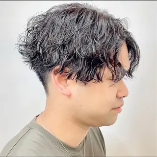 パーマ メンズ メンズパーマ/新宿/ サイカショウイチのヘアスタイル