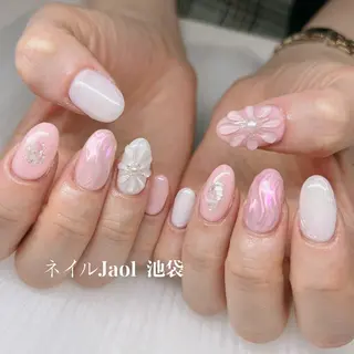 ミディアム nail jaol池袋店所属・ネイルJaol 池袋のネイルデザイン