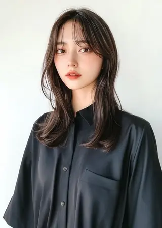 セミロング nex the salon coall所属・🫧似合わせショート イシダ🫧のヘアスタイル