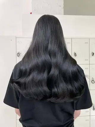 カラー 大人っぽ韓国ヘア 寒色💙yuma💙のヘアスタイル