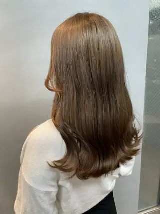 ミディアム カラー 女性リピ90%🍨 🩷佐藤みずきのヘアスタイル