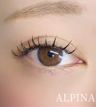 マツエク・マツパ まつげ＆美眉専門店ALPINA阪神西宮所属・まつげ＆美眉専門店 ALPINA🪡徳田のマツエク・マツパデザイン