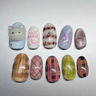 ネイル niconail 千歳烏山店所属・niconail 🧣ayu 📍烏山のネイルデザイン