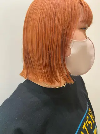 ショート カラー ヘアアレンジ 田中 あやなのヘアスタイル