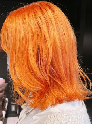 ミディアム カラー こすげひろと カラー講師のヘアスタイル