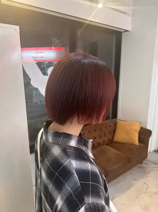 ショート 高明度ハイトーン× ショート/莉音🧤のヘアスタイル