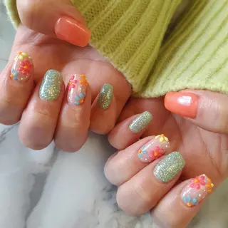 ネイル ジェヌインネイル 河内のネイルデザイン