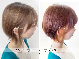 ショート SARAJU 仁川店【カラー特化】のヘアスタイル