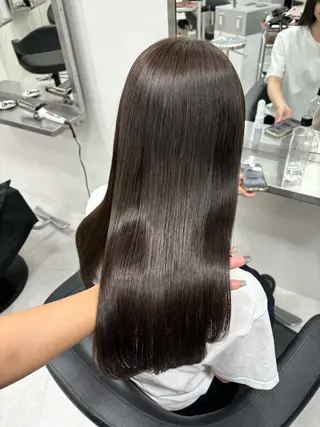 ロング パーマ Beleza Era所属・韓国レイヤー/ 縮毛矯正🎀minaのヘアスタイル