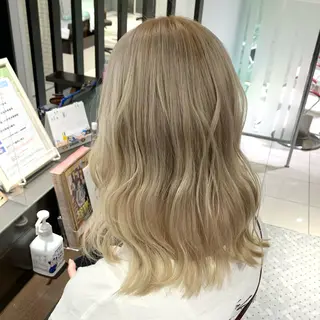 カラー あおう あすかのヘアスタイル