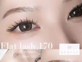 マツエク・マツパ Lashlift 👁️REBESTのマツエク・マツパデザイン
