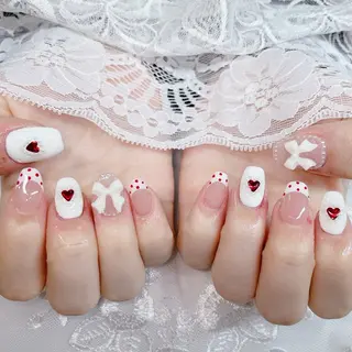 ミディアム 💜MIYA nail川崎店のネイルデザイン