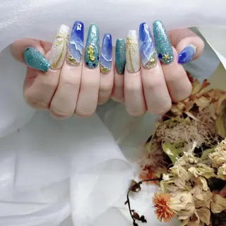 ネイル 森 ネイルサロンのネイルデザイン