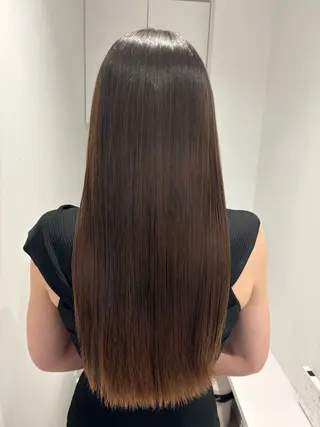 ロング リン🔔ボブ cut ベージュカラー🤎のヘアスタイル
