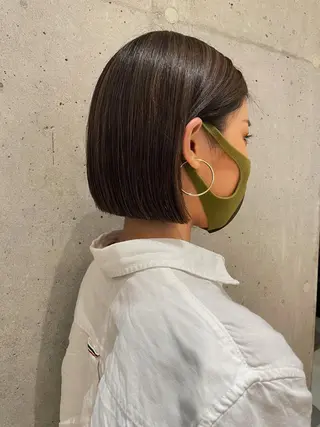 ショート カラー ヘアアレンジ Miku /ブリーチ/ボブのヘアスタイル