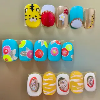 ネイル A-nail エーネイル所属・M. ERIのネイルデザイン