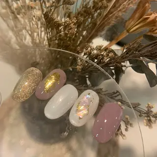 ネイル 0203ムニムサン 💙Harukaのネイルデザイン