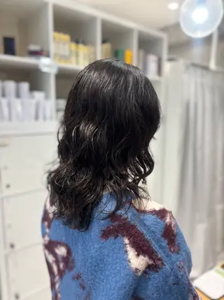 セミロング MANA艶髪カラー /髪質改善/ボブのヘアスタイル