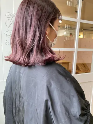 ミディアム カラー 小木曽智美 /ボブ/ショートのヘアスタイル