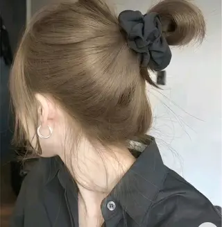 カラー 似合わせ💗骨格矯正 💗透明感カラー💗のヘアスタイル