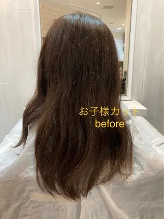 ロング キッズ JUNO HAIR SALON所属・RuCOR. yuriのヘアスタイル