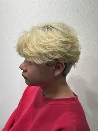 ショート カラー メンズ メンズ特化美容師 中戸 滉のヘアスタイル