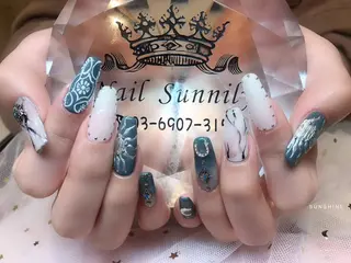 ネイル 長さだし専門店 M2　rikaのネイルデザイン