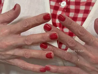 ネイル graph nail【グラフ ネイル】所属・graphnail‪ ‪‪❤︎‬manaのネイルデザイン