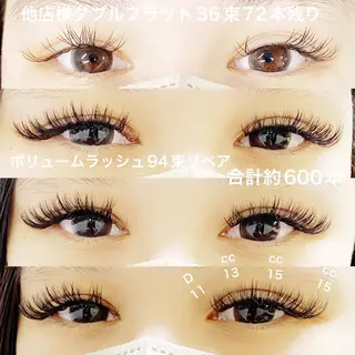 マツエク・マツパ linda lashesのマツエク・マツパデザイン