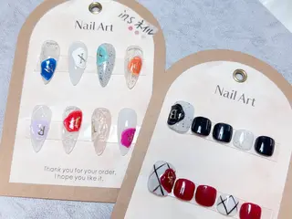 ネイル M🌷nail 長さだし専門店のネイルデザイン