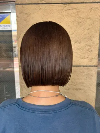 ミディアム ❄️艶カラー/レイヤ ー/ボブ/mao❄️のヘアスタイル