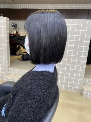 ショート カラー ヘアアレンジ flammeum所属・ハイトーン/ボブ /misakiのヘアスタイル