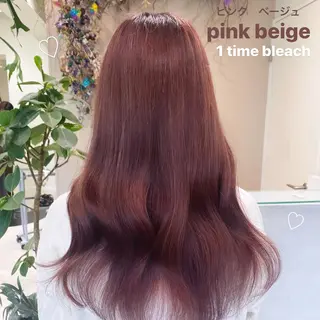 ロング カラー ブリーチなしWカラー 🎀韓国ヘア/amiのヘアスタイル