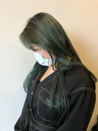 ロング カラー ケアブリーチ/ボブ/ honoのヘアスタイル