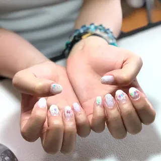 ネイル Aim* 深爪・自爪育成専門店のネイルデザイン