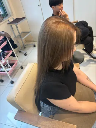 セミロング 垢抜けヘア/メンズシ ョート/パーマ特化のヘアスタイル