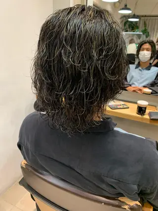 ショート カラー メンズ REINA☁️透明感 カラー/ぷつっと♡のヘアスタイル