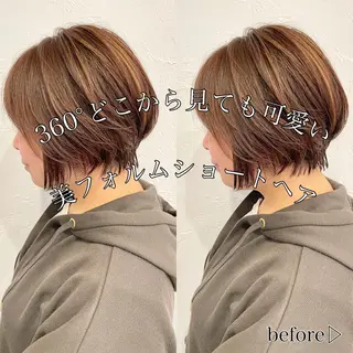 ショート カラー WILLOW京橋 小玉泰基のヘアスタイル