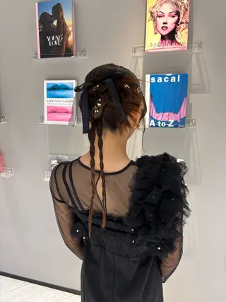 ヘアアレンジ 誰もが憧れる艶髪✨ /アレンジヘア🎀のヘアスタイル