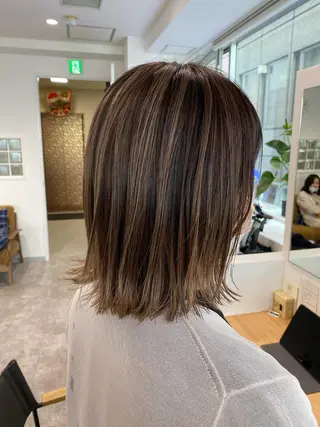 ショート カラー JILBLAN京都 ショート/ハイライトのヘアスタイル