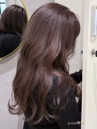 ロング 後藤 里穂のヘアスタイル