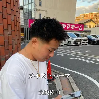 ショート パーマ メンズ メンズ専門美容師 小倉裕悟のヘアスタイル