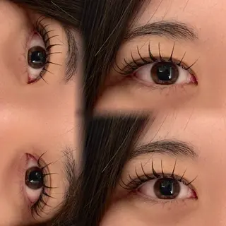 マツエク・マツパ toujours momo🍑のマツエク・マツパデザイン