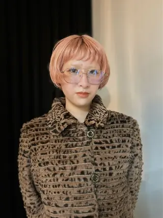 ショート カラー suiu所属・カラーモデル募集中♪ nanamiのヘアスタイル