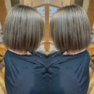 ショート カラー 大澤 未夢のヘアスタイル