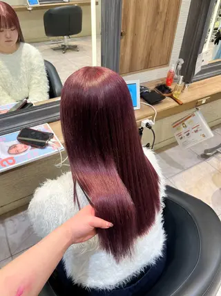 ロング ハイトーン／アレンジ 🩵NANAMIのヘアスタイル